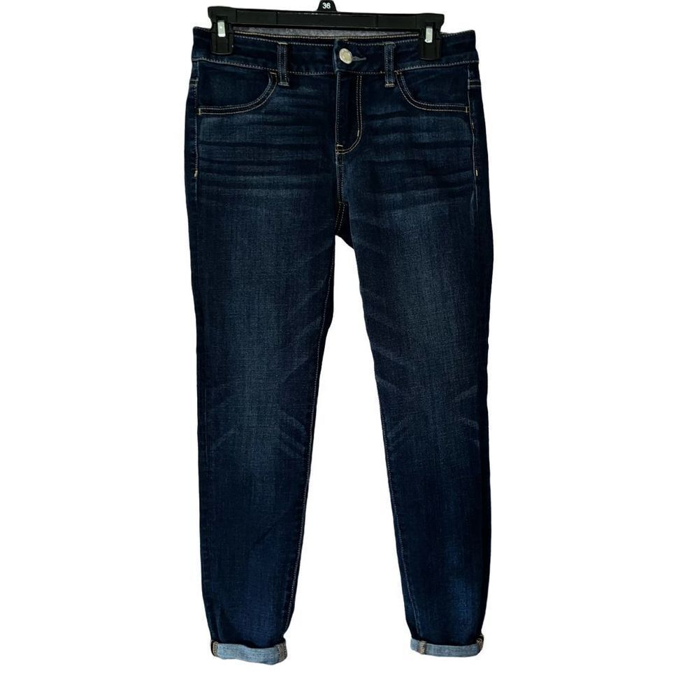American Eagle Outfitters super super stretch X4 cuffed jegging 4